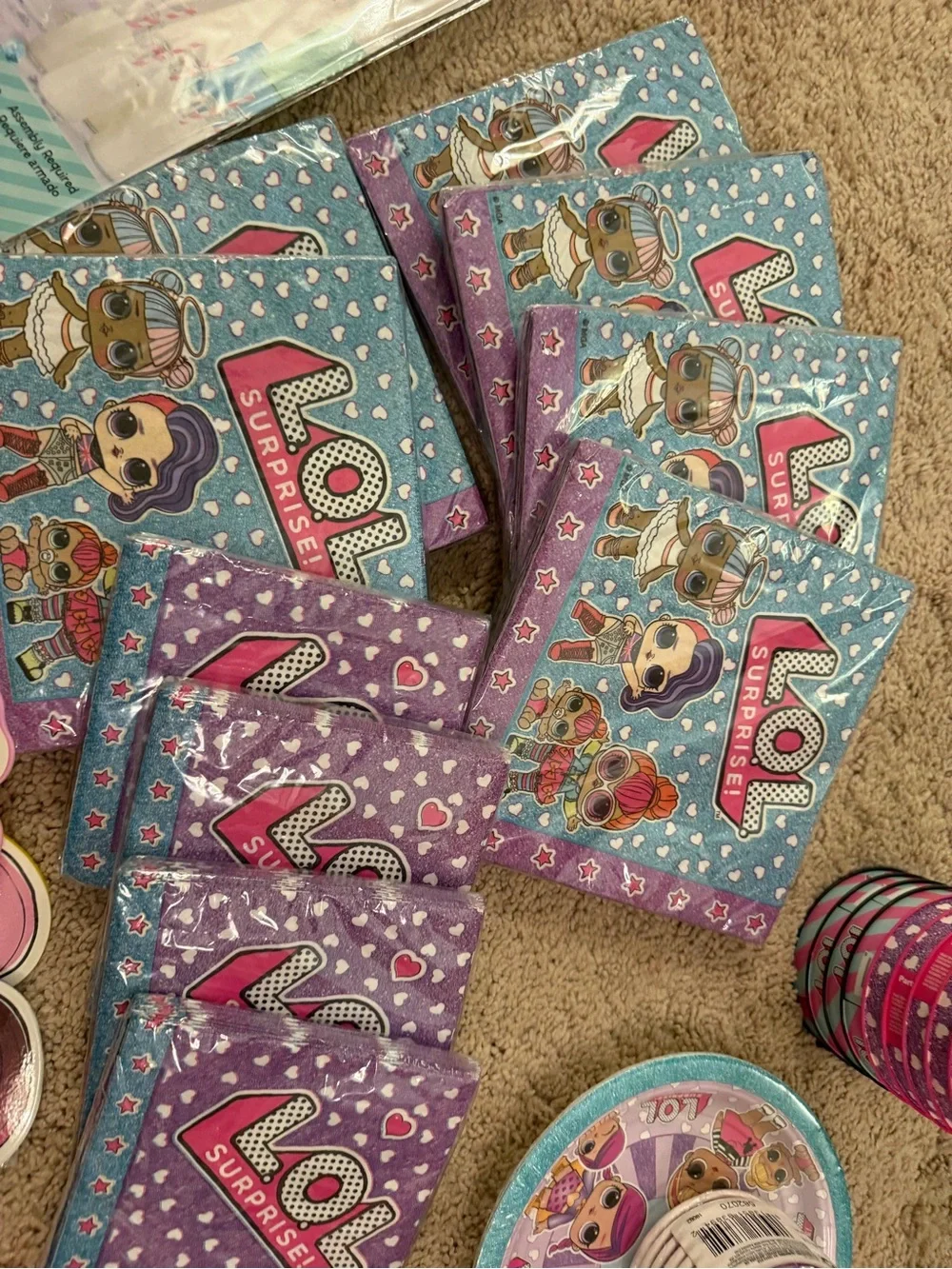 L.O.L. Surprise! Party Decoration Favor lot